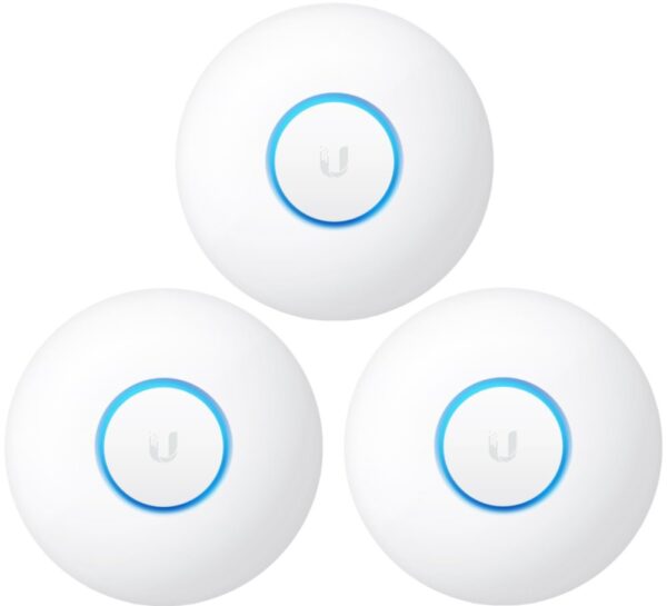 0-22 Ubiquiti UAP-nanoHD-3 - Compact UniFi Wave2 AC AP, bez PoE adaptéru, 3-pack