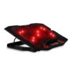 EVOLVEO Ania 5R, chladicí podložka pro notebook, 5x ventilátor, červené podsvícení