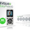 EVOLVEO EasyPhone ID, mobilní telefon pro seniory, bílá