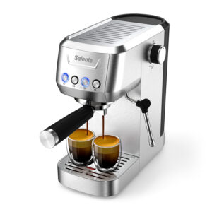 01-hlavni_s-33 Salente Coffio, pákový kávovar, nerez