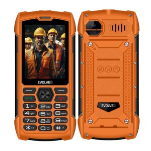 01-hlavni_s-54 EVOLVEO StrongPhone H1, vodotěsný odolný Dual SIM telefon, oranžová