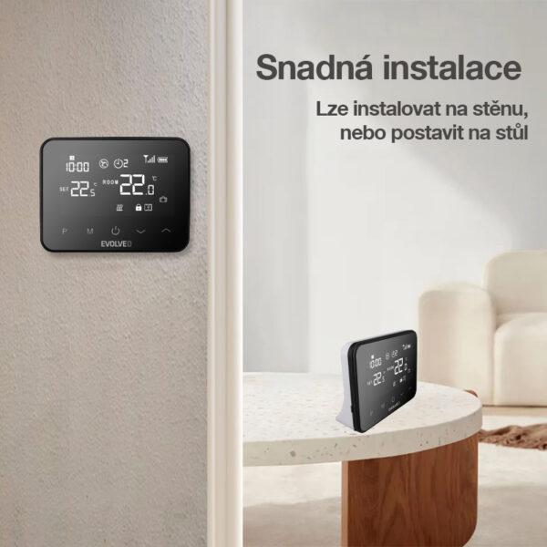 011 EVOLVEO Thermal, chytrý bezdrátový programovatelný termostat