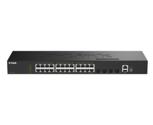 D-Link DGS-1530-28/E 24 Ports GE + 4 Ports 10G SFP+ Smart Managed Switch