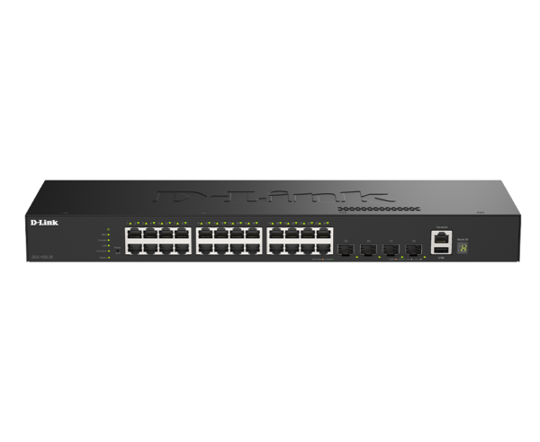 01_s-7 D-Link DGS-1530-28/E 24 Ports GE + 4 Ports 10G SFP+ Smart Managed Switch