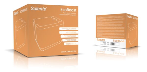 02-19 Salente EcoBoost, elektrický kompostér, 3,8 l, bílý