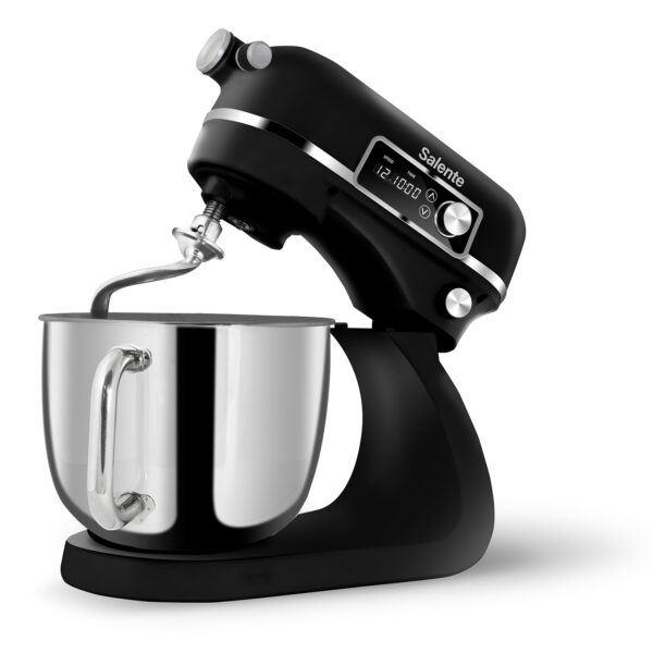 02-59 Salente DigiChef2, kuchyňský robot, mísa 6 litrů, celokovový, digitální displej, černý