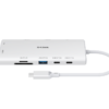 D-Link 10-in-1 USB-C Hub with HDMI x2 / USB-C x2, USB A x2 / Ethernet/Card Reader/Power Delivery