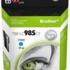 02_s-11 Ink. kazeta TB kompat. s Brother LC 985 CY 100% N