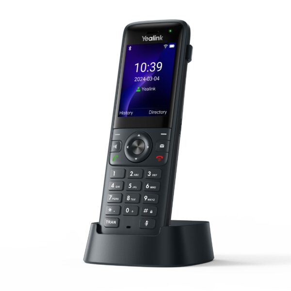 03-34 Yealink AX83H Wi-Fi 6 telefon, BT, 2,4", 4 SIP