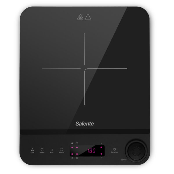 Salente InductPro1, indukční vařič, jednoplotýnkový, černý