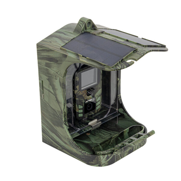 06-8 EVOLVEO StrongVision BirdFeeder - Chytré krmítko pro ptáky s kamerou a solárním panelem