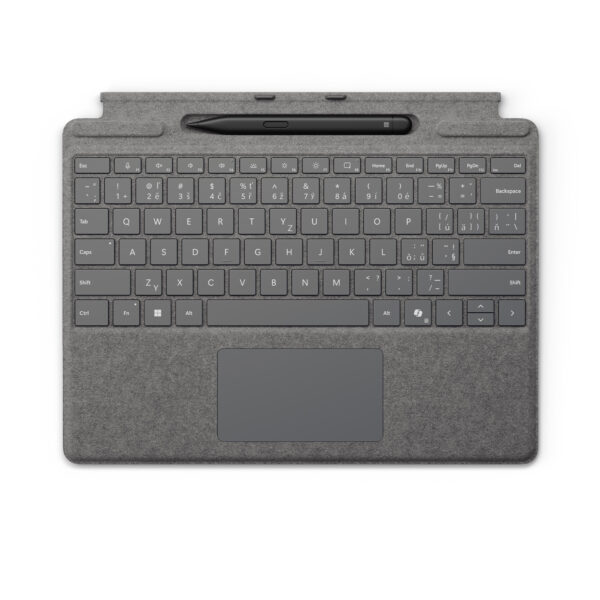 Microsoft Surface Pro Keyboard + Slim Pen 2 Bundle (Platinum), Commercial, CZ&SK