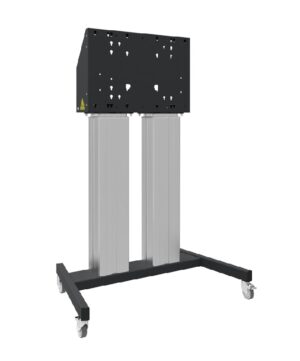 0627105-01_s-1 SMMS 062.7105 dvojitý elektrický lift 98", 160 kg, 1295-1895 mm, černý