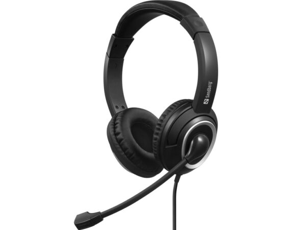 0_s-28 Sandberg PC sluchátka USB-C Chat Headset