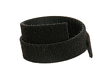 Oboustranný suchý zip Solarix,šířka 10mm,25m,černý