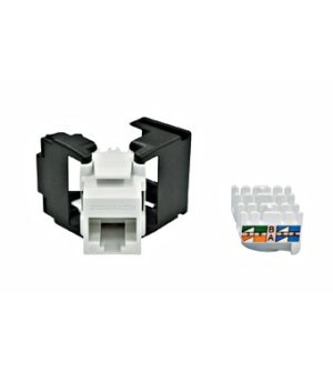 1-1025 Keystone RJ45 UTP,Cat.6 de-embedded, samozářezový, SFA
