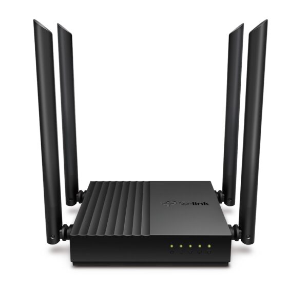 1-1175 TP-Link Archer C64 AC1200 WiFi DualBand Router, 5xGb,4x anténa, Agile Config