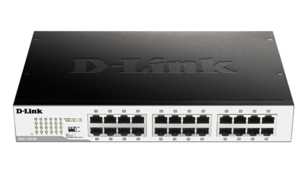 1-164 D-Link DGS-1024D 24x10/100/1000 Desktop Switch