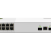 QNAP řízený switch QSW-M2108-2C (8x 2,5GbE RJ45 a 2x kombinované 10GbE SFP+ / RJ-45)