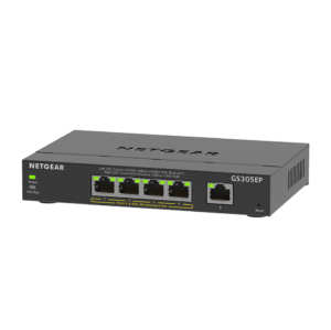 1-191 NETGEAR 5PT GE PLUS SWCH W/ POE+