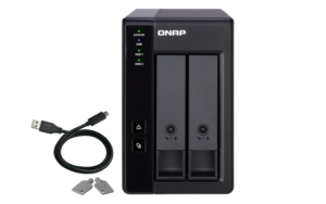 QNAP TR-002 rozšiřovací jednotka pro PC či QNAP NAS (2x SATA / 1x USB 3.1 typu C - Gen 2)