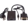 PremiumCord VGA+audio elektronický konvertor na rozhraní HDMI FULL HD 1080p