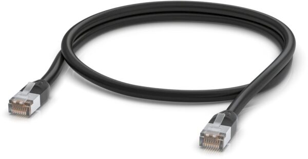 1-423 Ubiquiti UACC-Cable-Patch-Outdoor-1M-BK, Venkovní UniFi patch kabel, 1m, Cat5e, černý