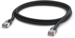1-426 Ubiquiti UACC-Cable-Patch-Outdoor-2M-BK, Venkovní UniFi patch kabel, 2m, Cat5e, černý