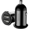 1-6087 Baseus CCALLP-01 Grain Pro Nabíječka do Auta 2xUSB 4.8A Black