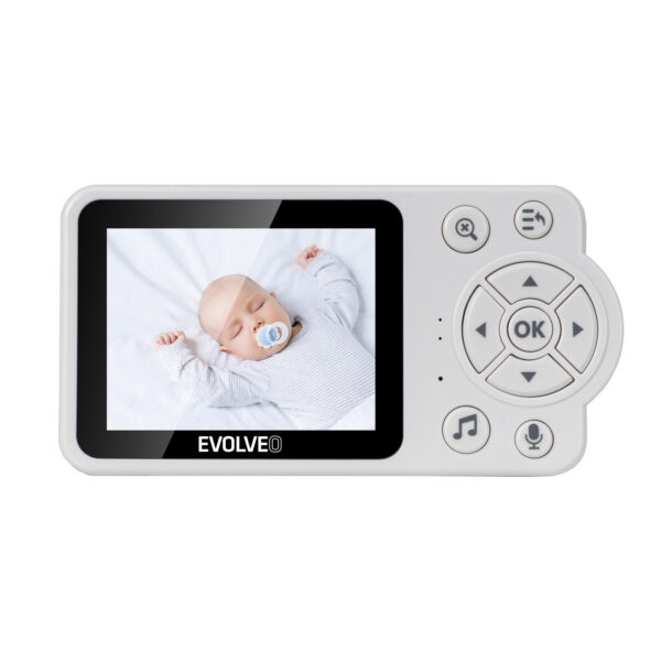 EVOLVEO Baby Monitor N3, dětská videochůvička, modrá