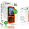 EVOLVEO StrongPhone Z6, vodotěsný odolný Dual SIM telefon, oranžová