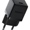 Baseus Rychlonabíječka do sítě Palm 30W USB-C PD QC 3.0 černá