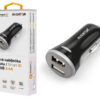 Chytrá nabíječka do auta ALIGATOR 3.4A, 2xUSB, smart IC, černá