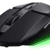 Trust GXT122 FELOX+/Herní/Optická/Pro praváky/10 000 DPI/USB+BT/Černá