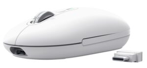 1-6233 Trust Seron Slim/Kancelářská/Optická/3 200 DPI/USB+BT/Bílá