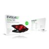 EVOLVEO Ania 5R, chladicí podložka pro notebook, 5x ventilátor, červené podsvícení