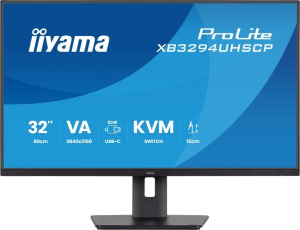 iiyama ProLite/XB3294UHSCP-B1/31,5"/VA/4K UHD/60Hz/2ms/Černá/5R