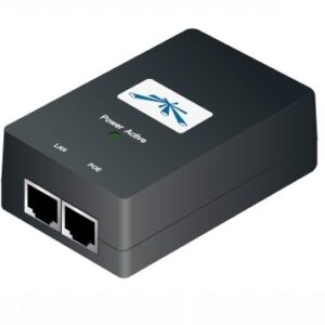 1-726 Ubiquiti POE-24, Gigabit PoE adpt.24V/1A (24W) vč. kabelu