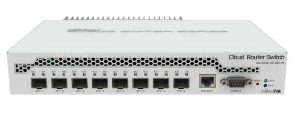 1-790 MikroTik CRS309-1G-8S+IN Cloud Router Switch 8x SFP+, 1x GB LAN