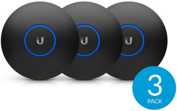 1-874 Ubiquiti kryt pro UAP-nanoHD, U6 Lite a U6+, černý motiv, 3 kusy