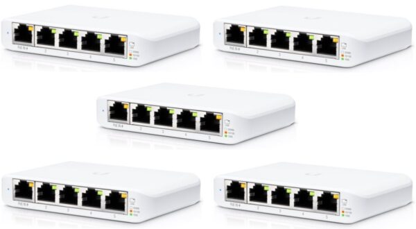 1-958 Ubiquiti USW-FLEX-MINI-5 - UniFi Switch Flex Mini 5-pack