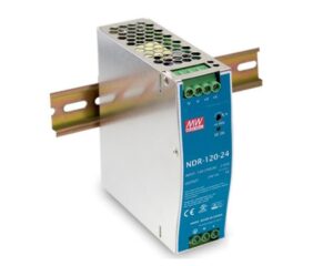 1-984 MEANWELL - NDR-120-24 - Průmyslový napájecí zdroj 24V 120W na DIN