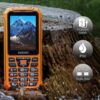 EVOLVEO StrongPhone Z6, vodotěsný odolný Dual SIM telefon, oranžová
