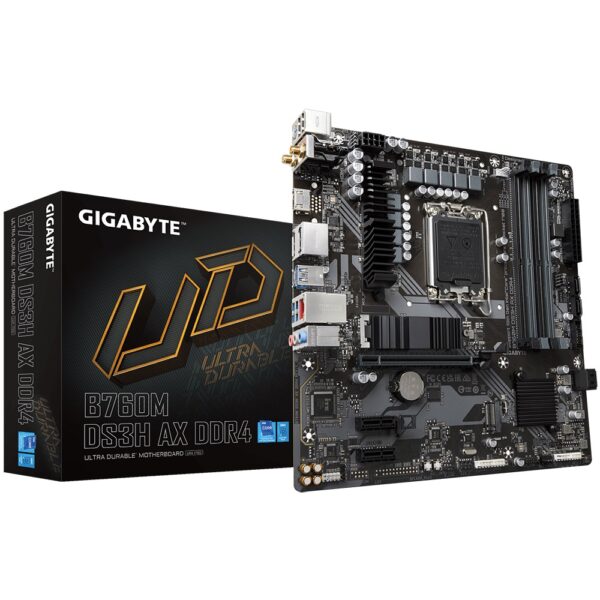 100-6- GIGABYTE B760M DS3H AX DDR4/LGA 1700/mATX