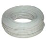 DATACOM Telefonní kabel 4ž. lanko bílý plochý  bal.100m