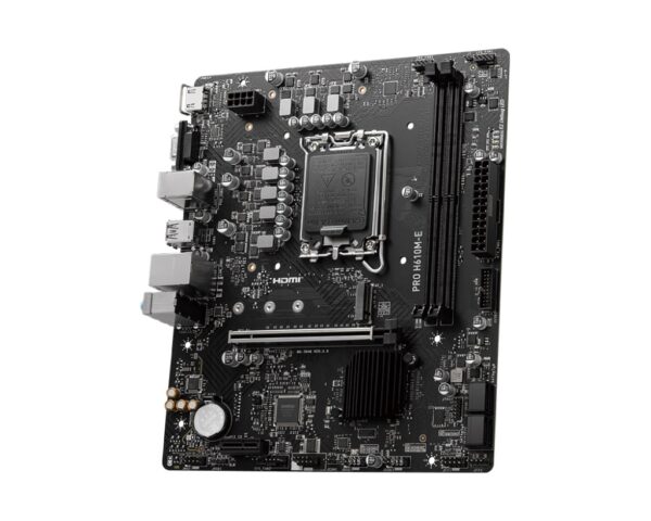 1024-2-1-9 MSI PRO H610M-E/LGA 1700/mATX