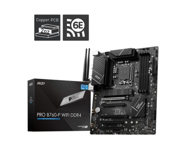 1024-4-1-24 MSI PRO B760-P WIFI DDR4/LGA 1700/ATX