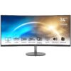 MSI Pro/MP341CQ/34"/VA/3440x1440/100Hz/1ms/Black/2R