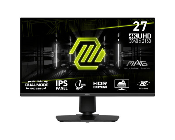 MSI MAG/275UPD E14/27"/IPS/4K UHD/144Hz/1ms/Černá/3R