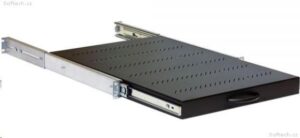 1030428_756121_0a_s 19" výsuv.police 650mm plnovýsuv,nosn.45kg černá